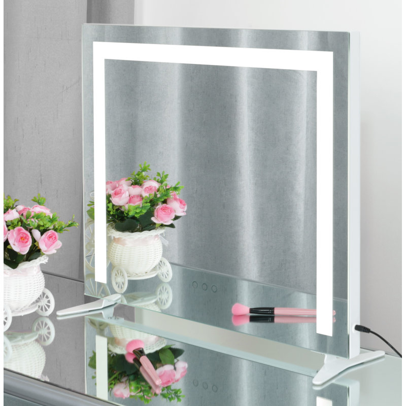 Orren Ellis Large Lighted Vanity Mirror Wayfair